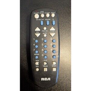 New RCA Universal Remote Control RCU404n For TV VCR Cable Multi-Brand Use